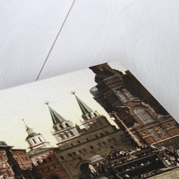 Vintage postcard of Moscow, 1890s by Russian Photographer