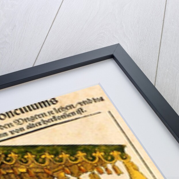 Sigismund performs his feudal duties at the Council of Constance by Ulrich von Richental