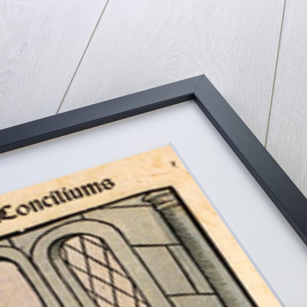 A scene from the Council of Constance by Ulrich von Richental