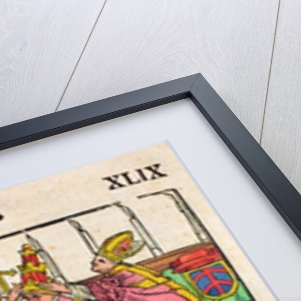 Pope Martin V is installed to the Papacy at the Council of Constance by Ulrich von Richental