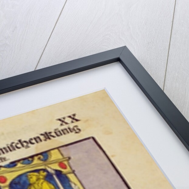 Pope Martin V gives Sigismund the symbolic gift of the Golden Rose at the Council of Constance by Ulrich von Richental