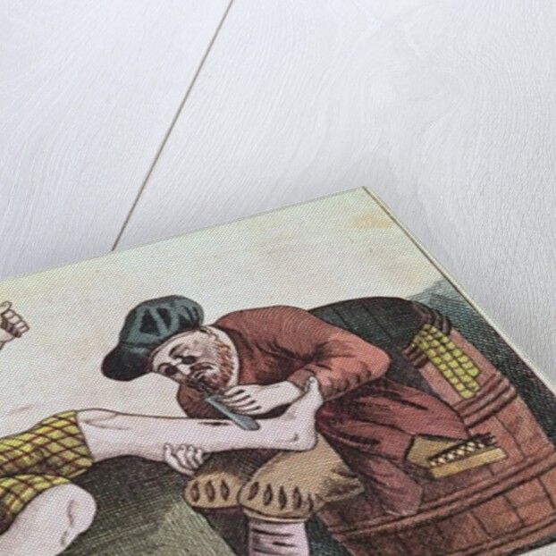 Druid and Highlander, 1815 by William Davison