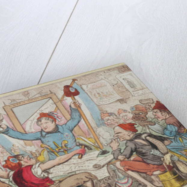 Modern Reformers in Council - or - Patriots Regaling, 1818 by Isaac Robert Cruikshank