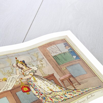 Retrenchment Economy Reform, or the Cunning Jeweller, 1822 by English School