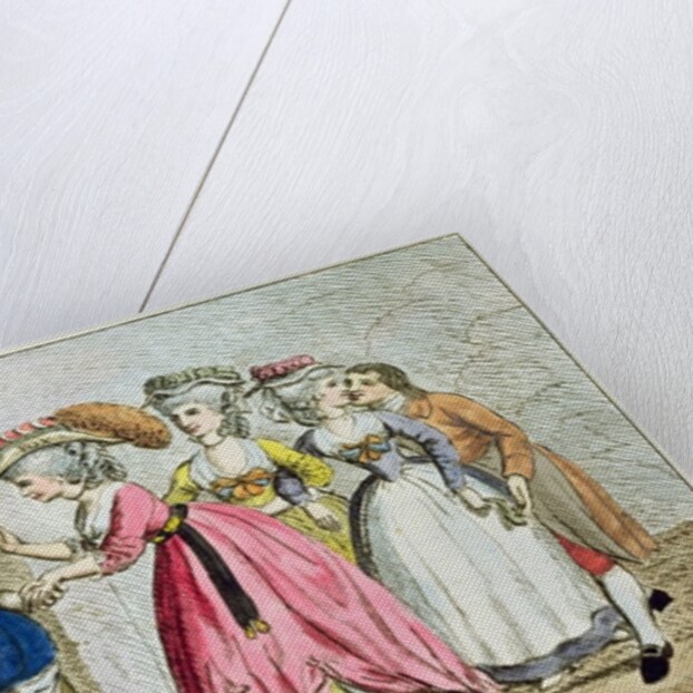 Female Influence, or, the Devonshire Canvas, 1784 by English School