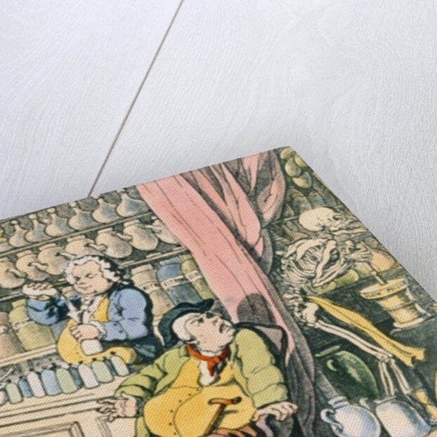 Death and the Apothecary by Thomas (after) Rowlandson