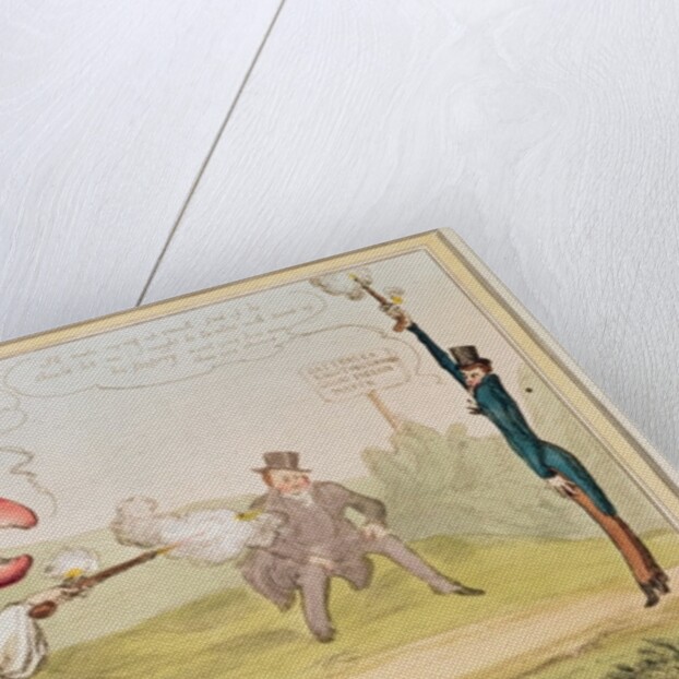 The Field of Battersea, 1829 by English School