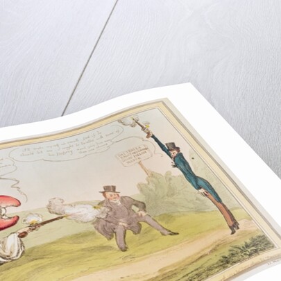 The Field of Battersea, 1829 by English School