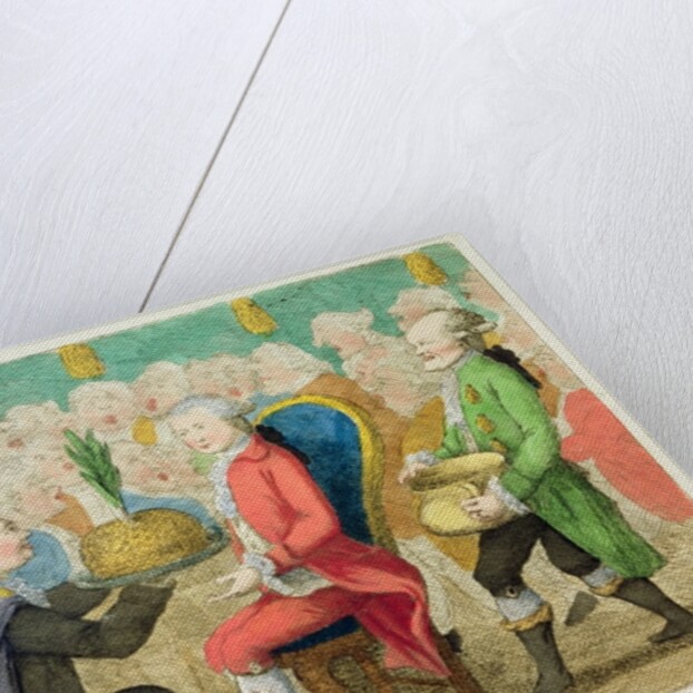 Plum Pudding Billy in all his Glory, 1784 by English School