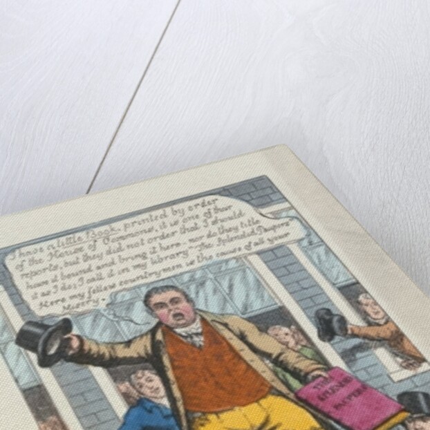 The Spa Fields Hunt-er or a Patriot Mounted, 1816 by English School