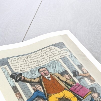 The Spa Fields Hunt-er or a Patriot Mounted, 1816 by English School