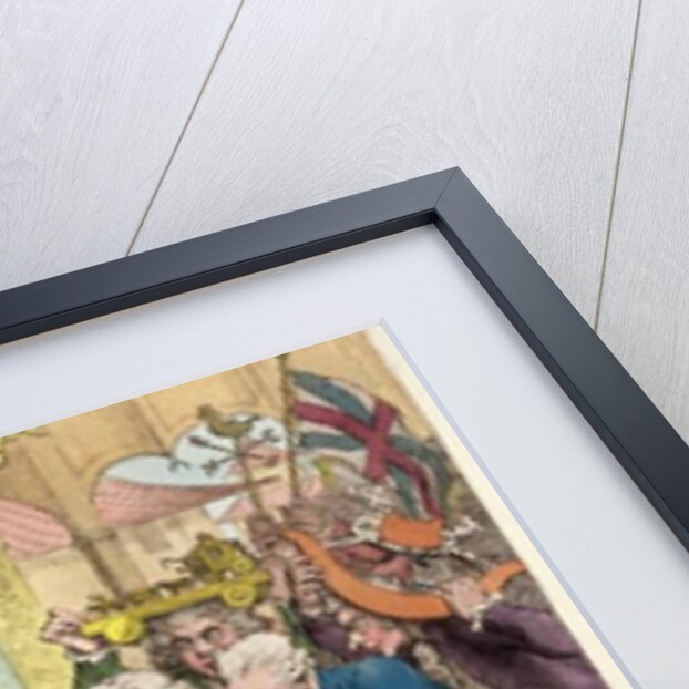 Reception of the Diplomatique and his Suite at the Court of Pekin, c.1793 by James Gillray