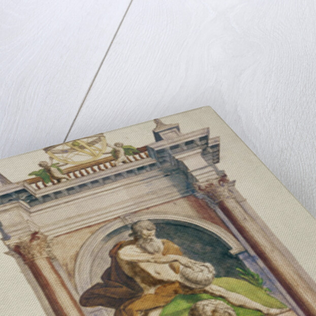 Title page from Mercator's 'Atlas sive Cosmographicae meditationes de fabrica mundi et fabricati figura', 1595 by English School