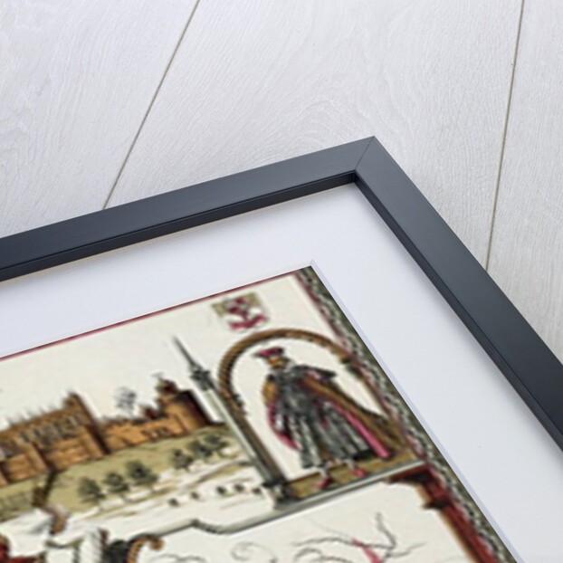 Berkshire, engraved by Jodocus Hondius from John Speed's Theatre of the Empire of Great Britain, pub. by John Sudbury and George Humble, 1611-12 by John Speed