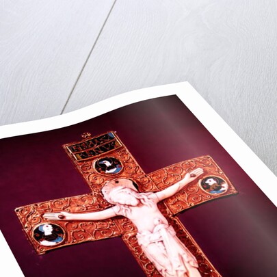 Saxon Crucifix, Anglo-Saxon, c.1000 by English School