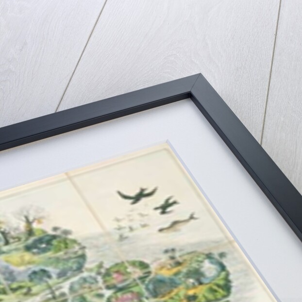 Wallis's New Game of Wanderers in the Wilderness, board game, published by Edward Wallis, c.1844 by English School