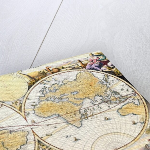 Werelt Caert by Nicolaes the Elder Visscher