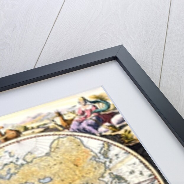 Werelt Caert by Nicolaes the Elder Visscher