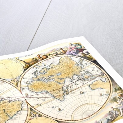 Werelt Caert by Nicolaes the Elder Visscher