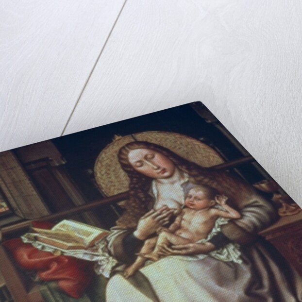 Virgin and Child Before a Firescreen, c.1440 by Master of Flemalle