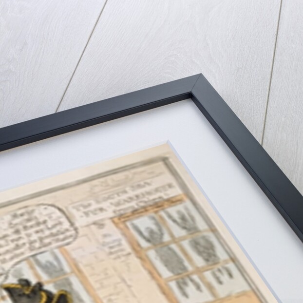 The Caneing in Conduit Street by James Gillray