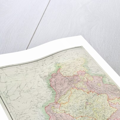 Map of India. by English School