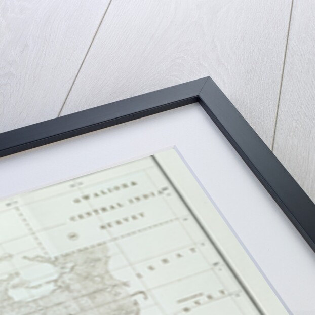 Index Chart of the Cutch Topographical Survey by the Trigonometrical Branch, Survey of India, Dehra Dun, November, 1881 by English School