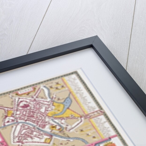 The West Ridinge of Yorkeshyre, engraved by Jodocus Hondius from John Speed's 'Theatre of the Empire of Great Britain', 1611-12 by John (after) Speed