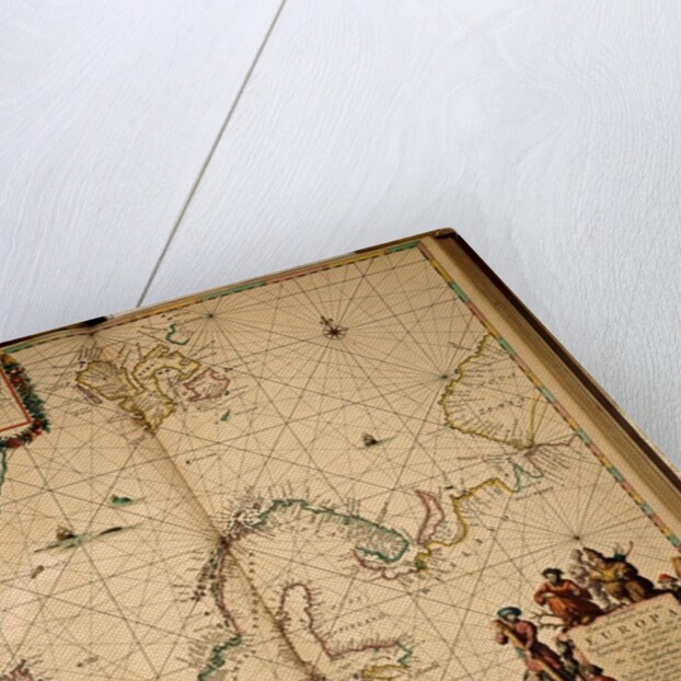 Map of Northern Europe by Johannes van Keulen