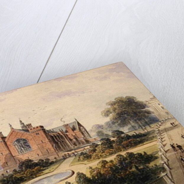 New Square, Lincoln's Inn, Holborn by Thomas Hosmer Shepherd