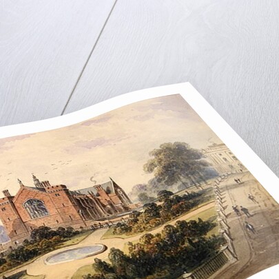 New Square, Lincoln's Inn, Holborn by Thomas Hosmer Shepherd