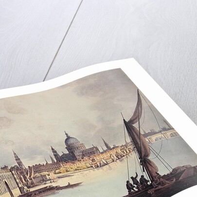 View of Somerset House and the Thames, 1796 by Thomas Snr. Malton