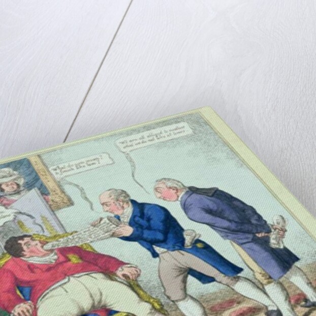 Necessitas Non Habet Leges, or the Nauseous Pill, 1823 by English School