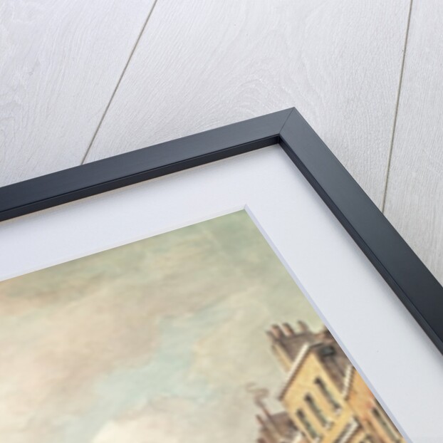 View of Fish Street Hill, Monument and St. Magnus the Martyr from Gracechurch Street, London, 1795 by William Marlow