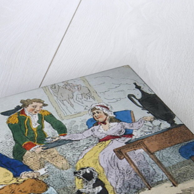 Lords of the Bedchamber, 1784 by English School