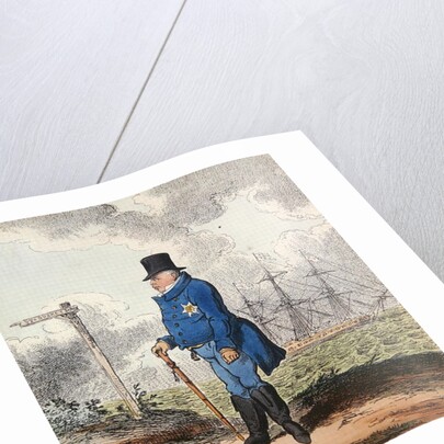 The Way to Bushey, 1820 by George Cruikshank