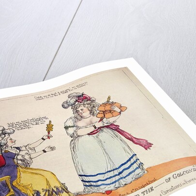 The Angelic Child Presented to the ----- of Golconda, 1791 by English School