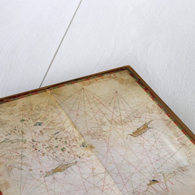 Map of the Eastern Mediterranean by Grazioso Benincasa