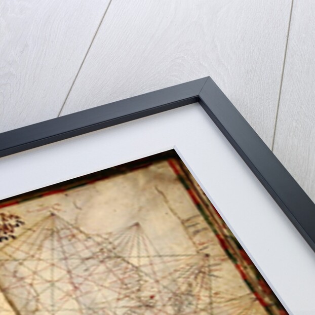 Map of the French Atlantic Coast and of England by Grazioso Benincasa