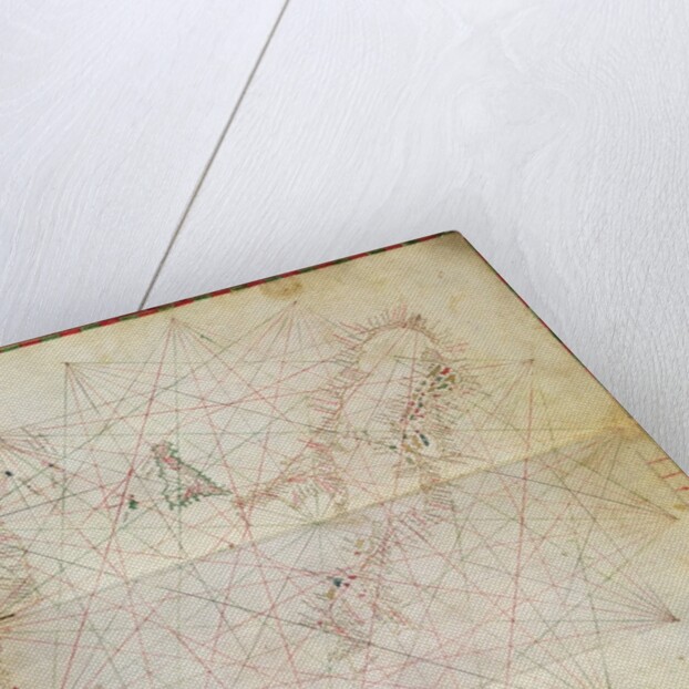 Map of the Adriatic Sea by Grazioso Benincasa