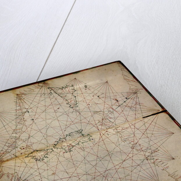 Map of the Central Mediterranean by Grazioso Benincasa