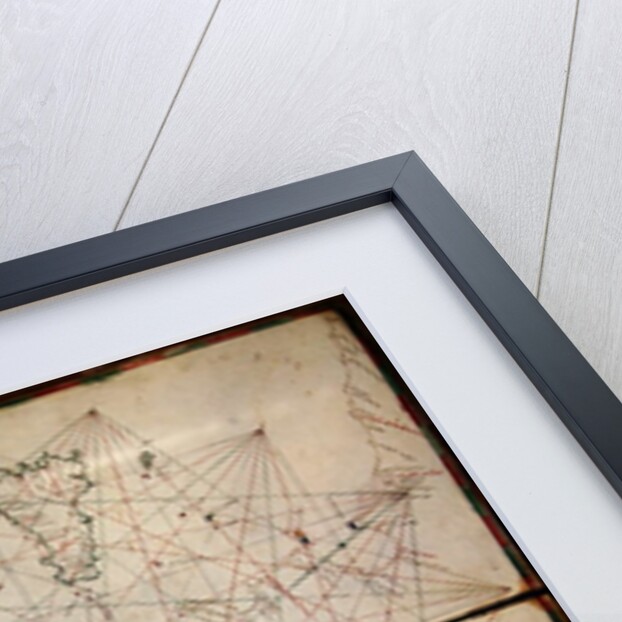 Map of the Central Mediterranean by Grazioso Benincasa