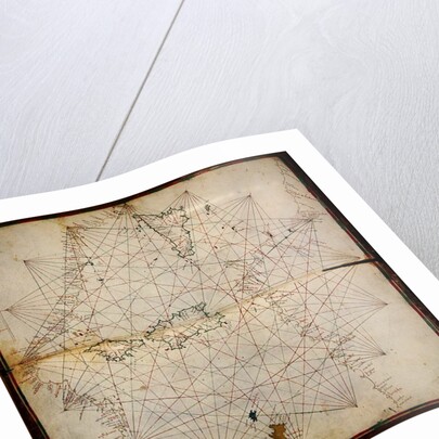 Map of the Central Mediterranean by Grazioso Benincasa