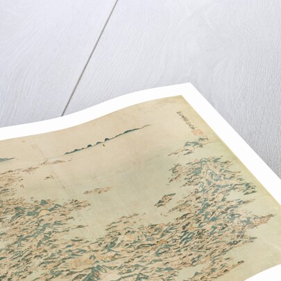 Aerial view of the Islands of Japan, c.1820 by Japanese School