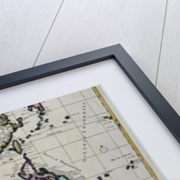 Map of India and the East Indies by Frederick de Wit