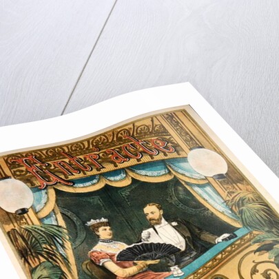 Entr'acte, Polka by Robert Coote by English School