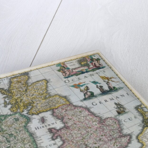 Map of Britain, 1631 by English School