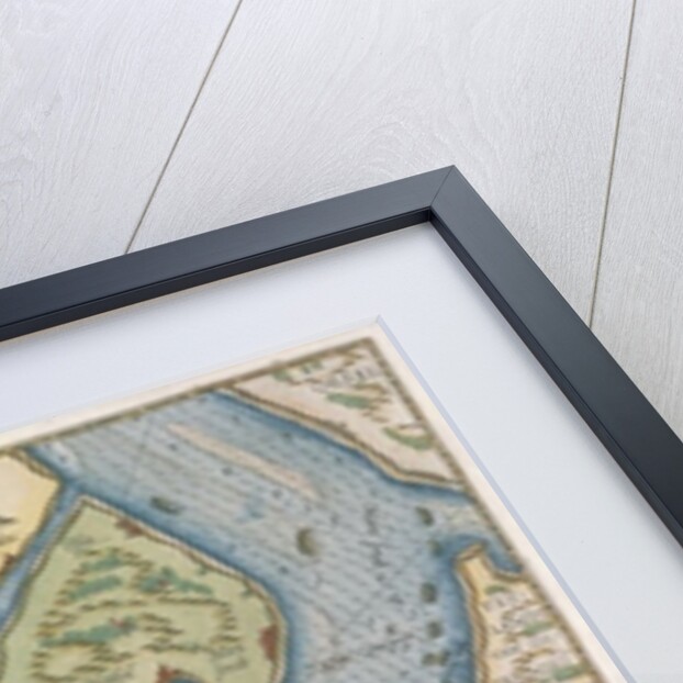 Dutch Trade map of the Baltic Sea by Dutch School