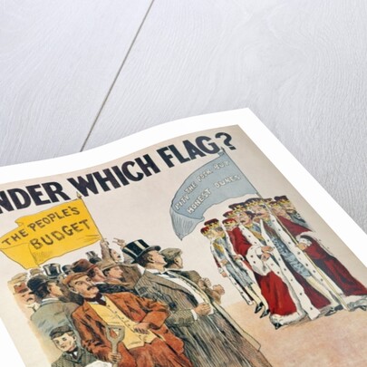 Liberal Party Poster for the British General Election of January 1910 by English School