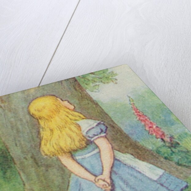 Alice and the Cheshire Cat by John Tenniel